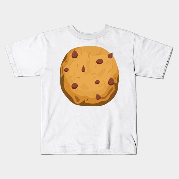 Giant Cookie Kids T-Shirt by nickemporium1